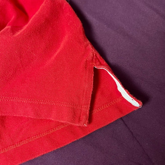 tommy hilifiger button down tennis/golf polo shirt - Picture 5 of 5